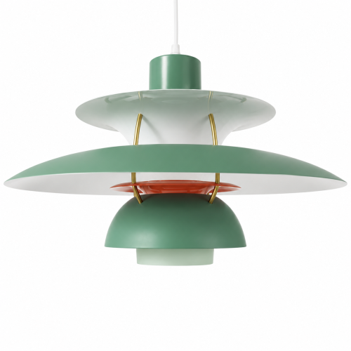 Lampa Wisząca PH Żyrandol Skandynawski Talerze Nordic Green