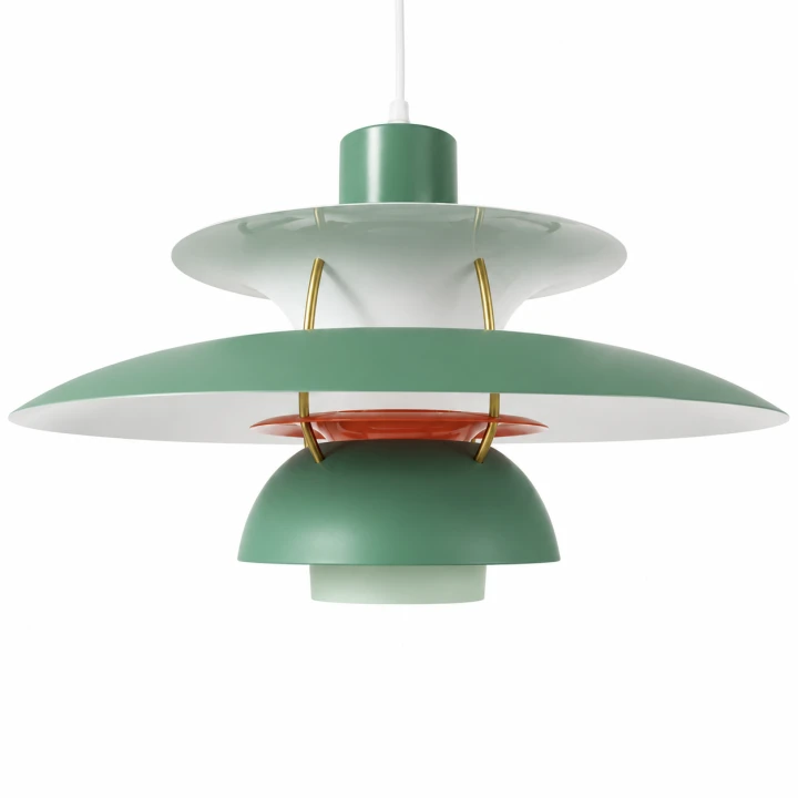 Lampa Wisząca PH Żyrandol Skandynawski Talerze Nordic Green