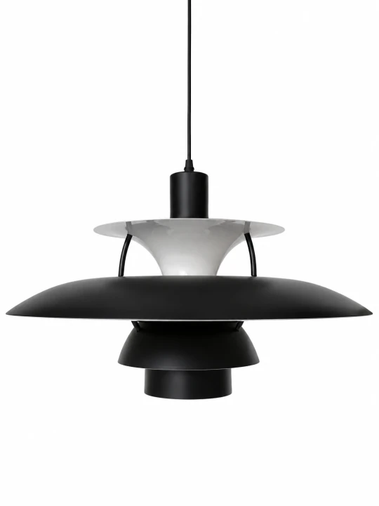 Lampa Wisząca PH Żyrandol Skandynawski Talerze Nordic Black