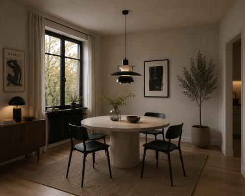 Lampa Wisząca PH Żyrandol Skandynawski Talerze Nordic Black