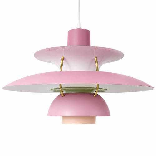 Lampa Wisząca PH Żyrandol Skandynawski Talerze Nordic Pink