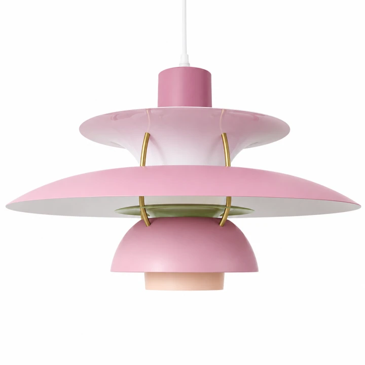 Lampa Wisząca PH Żyrandol Skandynawski Talerze Nordic Pink