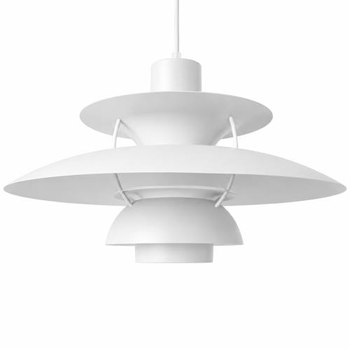 Lampa Wisząca PH Żyrandol Skandynawski Talerze Nordic White