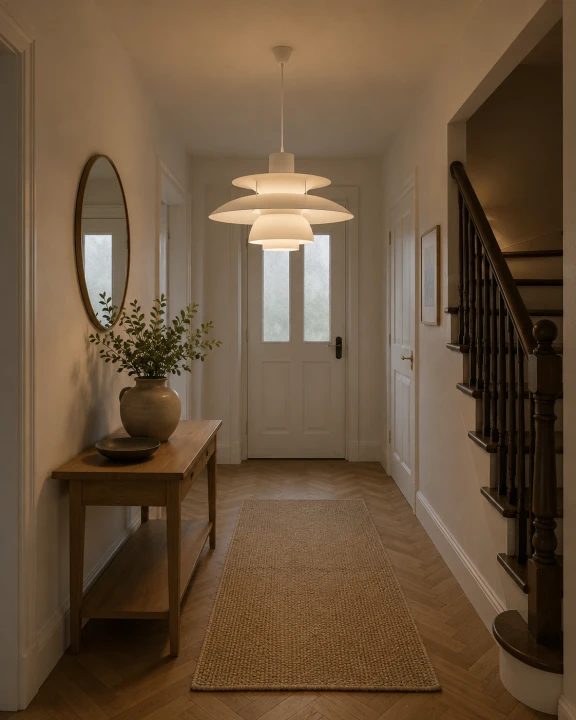 Lampa Wisząca PH Żyrandol Skandynawski Talerze Nordic White