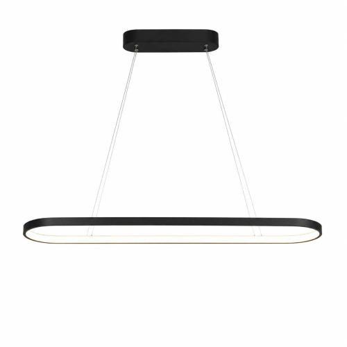 Lampa Wisząca LED Oval Line Slim Owalna Elipsa Nad Stół i Wyspę