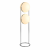 Lampa podłogowa LED Gerrault Delord Saturn Duo 120 cm