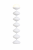Lampa podłogowa Perla Bianca 120 cm biała