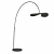 6248a Lampa podłogowa łukowa LED Aurora Arc do salonu i sypialni