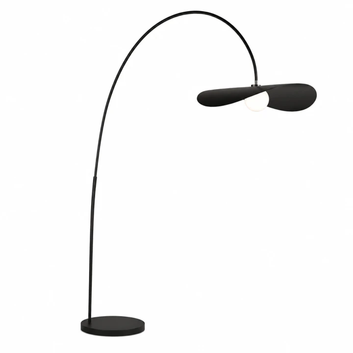 6248a Lampa podłogowa łukowa LED Aurora Arc do salonu i sypialni