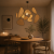 Lampa wisząca Boho Savanna z plecionym abażurem 70 cm