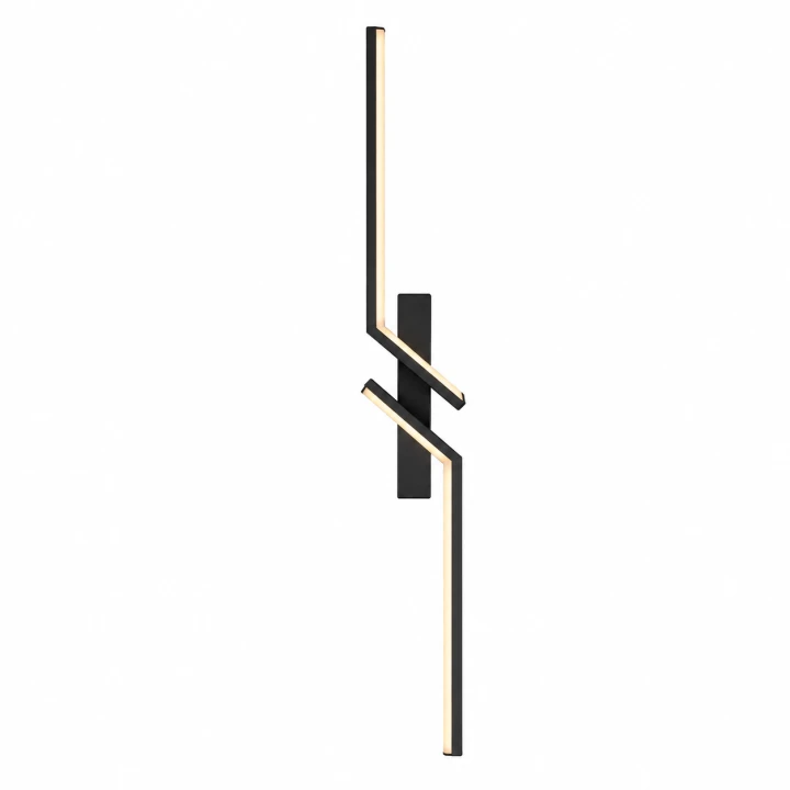 Kinkiet ścienny Lampa LED Linea Noir czarny